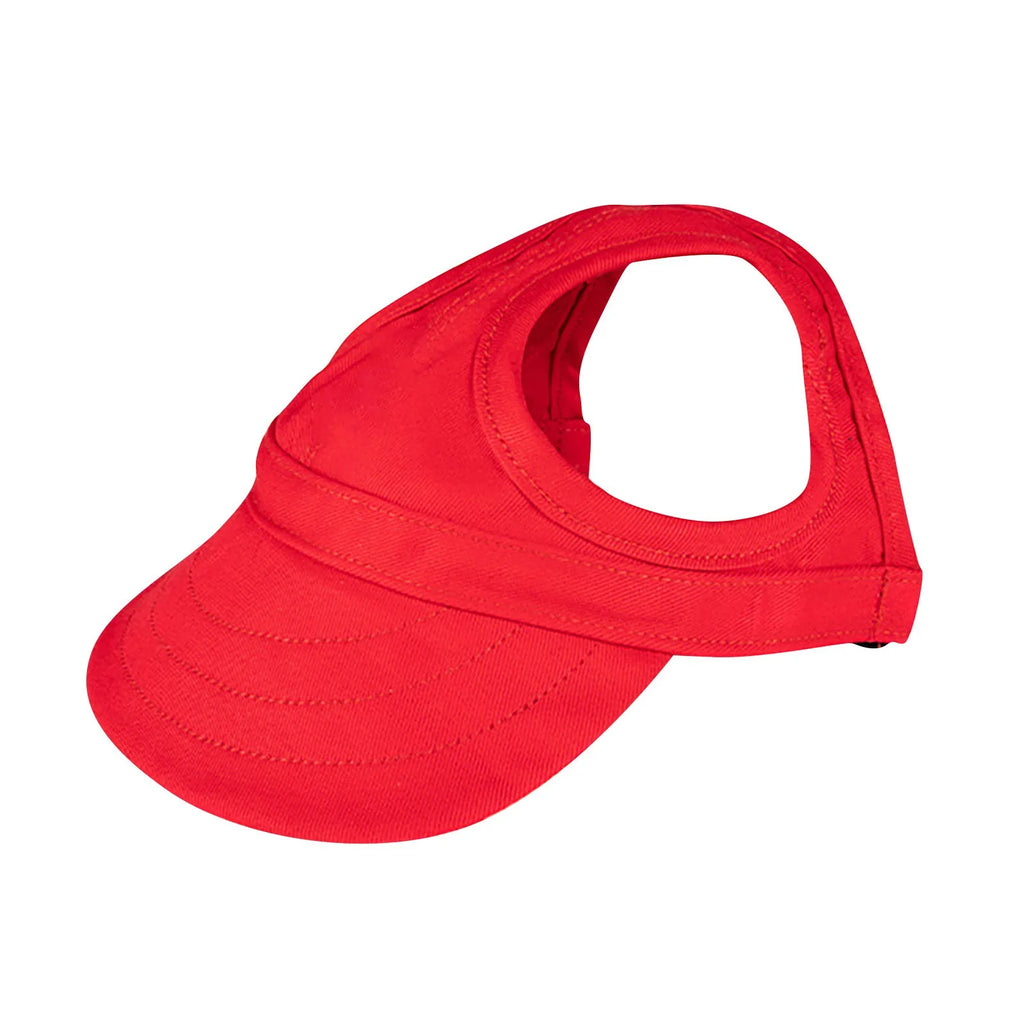 Dog Baseball Cap – Adjustable Sun Visor Hat for Small Dogs