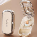 Multi-Functional Pill Cutter & Storage Box | 1/4, 1/3, 1/2 Split