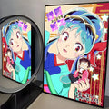 Urusei Yatsura Lum Anime Poster Sticker – Self-Adhesive Wall Art