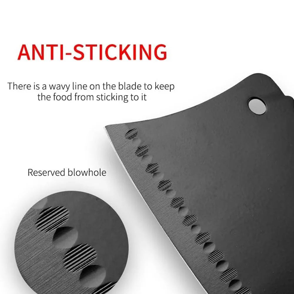 PLYS Meat Cleaver – Heavy Duty Stainless Steel Butcher Knife