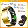 2026 Smart Ring Men Women Heart Rate Blood Oxygen Sleep Monitor