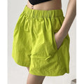 Women's Quick-Dry Wide Leg Beach Shorts – Elastic Waist S–2XL