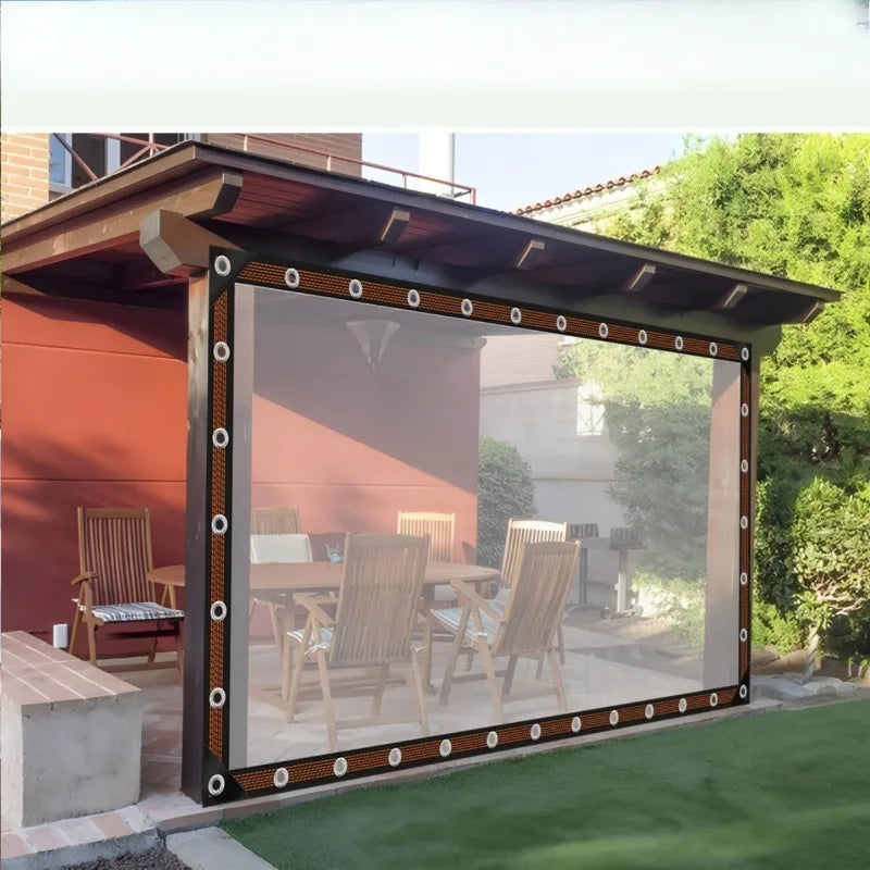 Transparent Waterproof PE Garden Tarpaulin – Plant Cover