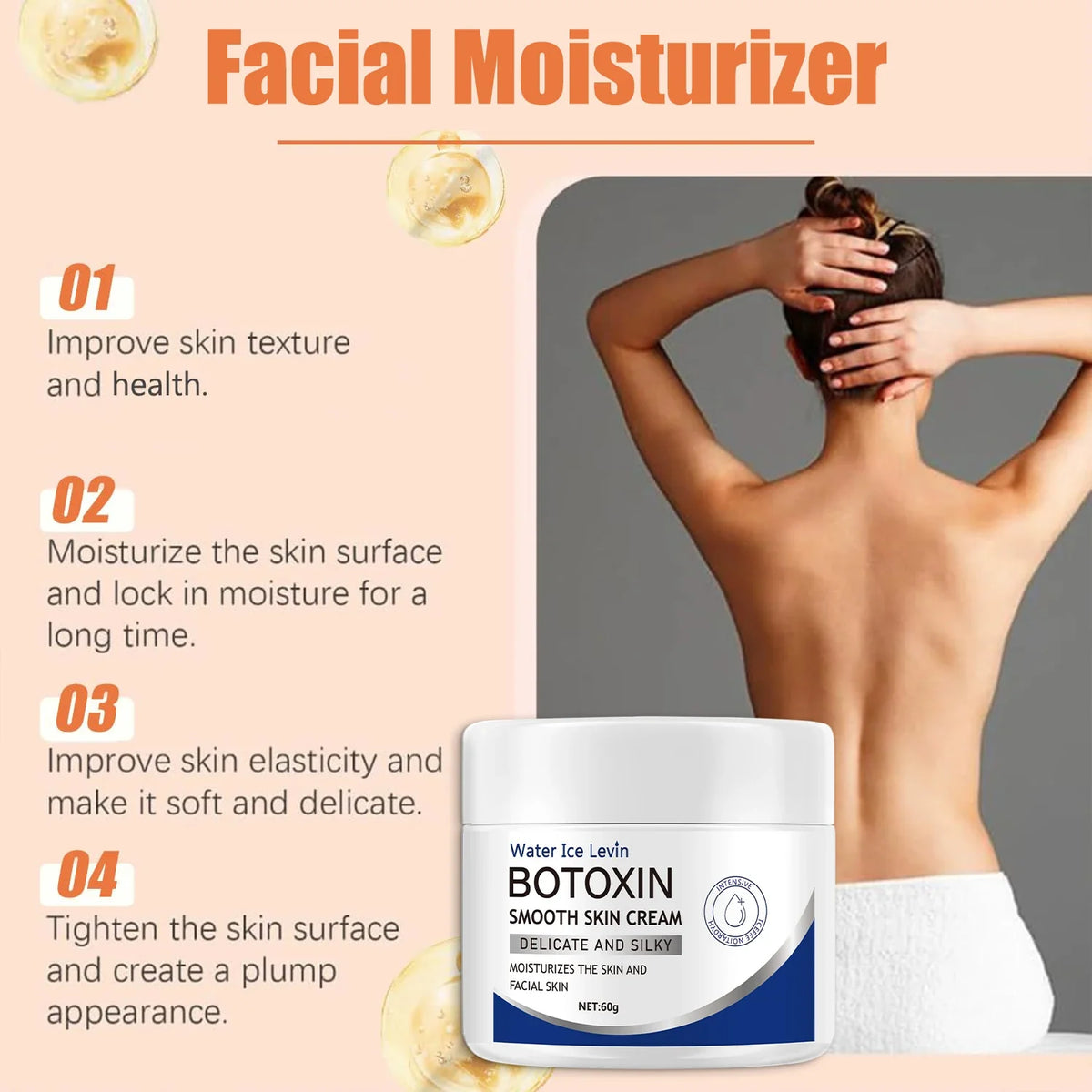 Btxin Firming Moisturizing Cream – All Skin Types, Non-Greasy