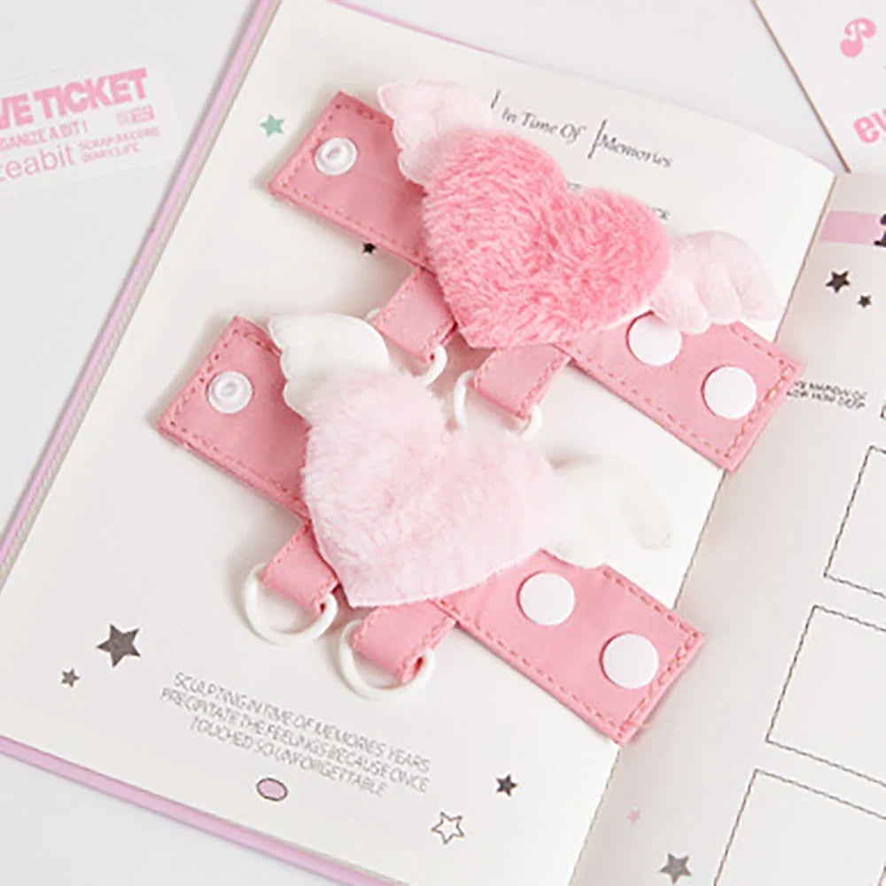 Plush Five Pointed Star Heart-shaped Expansion Buckle D-shaped Bag