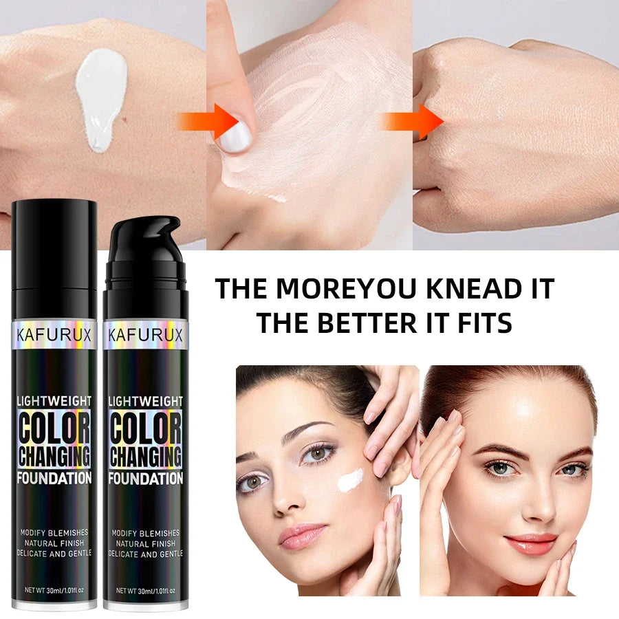 KAFURUX Color-Adapting Liquid Foundation | Matte & Hydrating