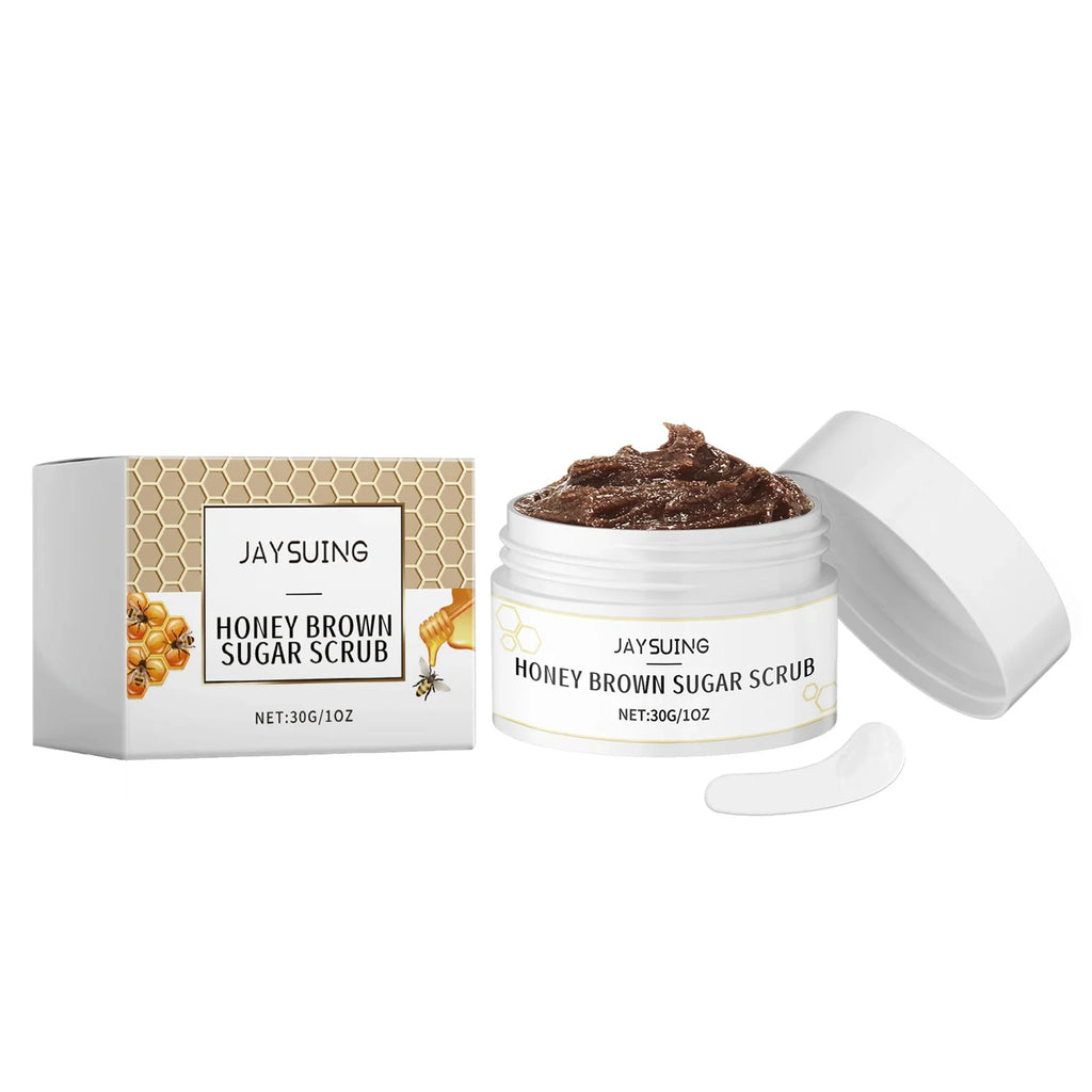 Honey Brown Sugar Face Scrub – Exfoliate & Smooth Skin 30g