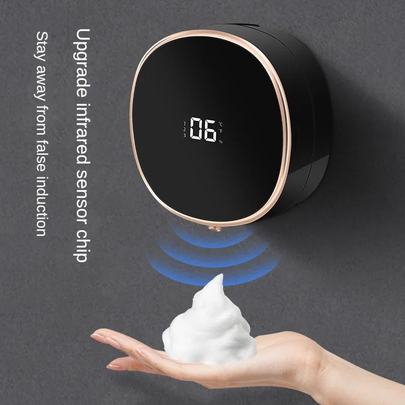 BALASHOV Touchless Foam Soap Dispenser with Temperature Display