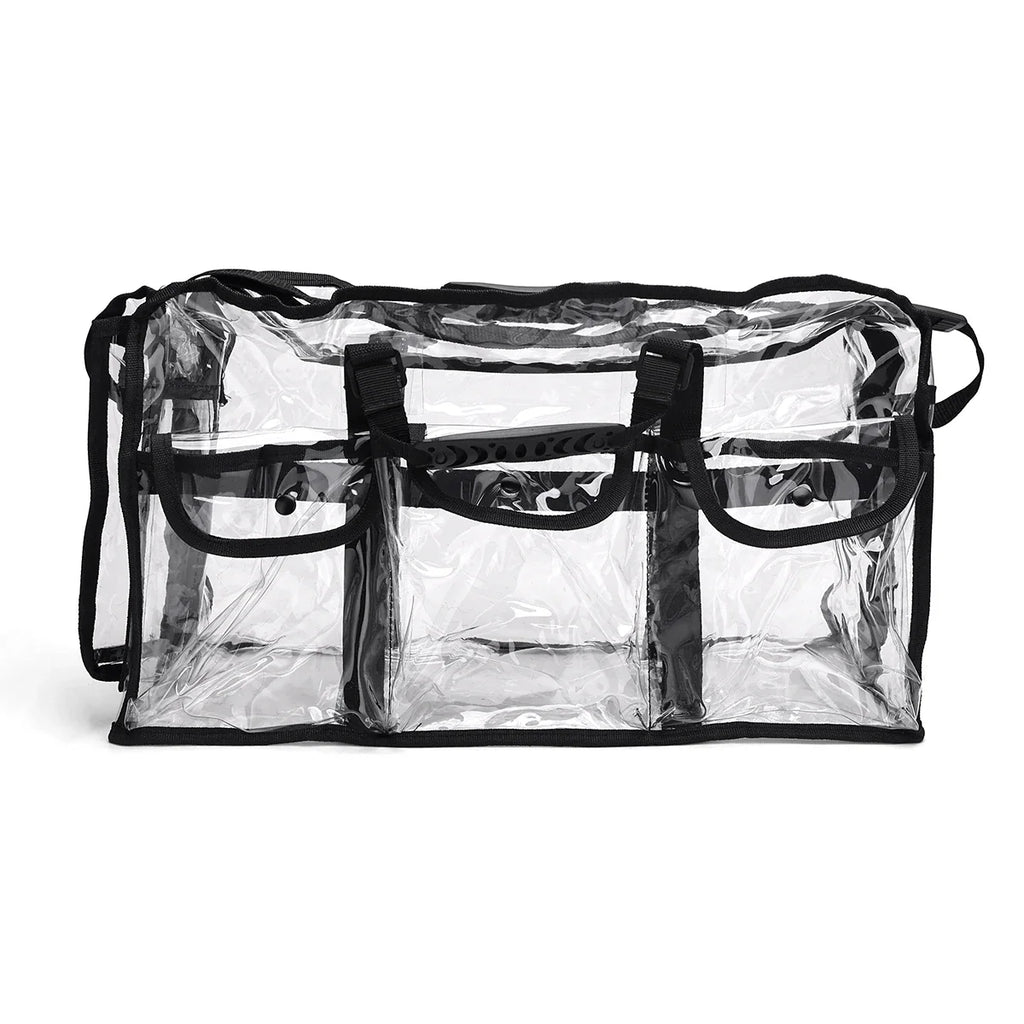 Transparent Waterproof Salon Backpack | Hairdressing Storage Bag