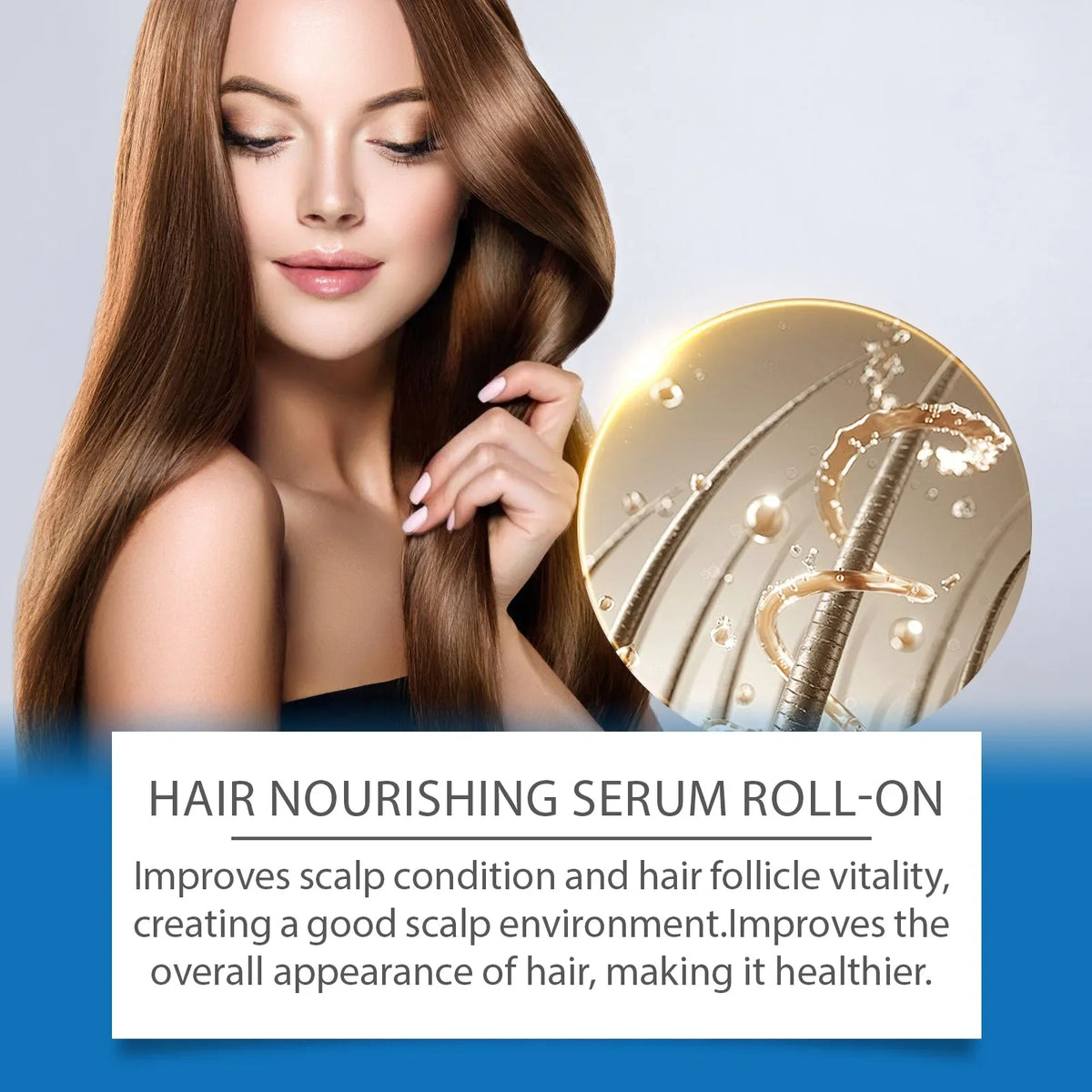 HOEGOA Rosemary Hair Growth Roller Serum | Scalp Essence 25ml