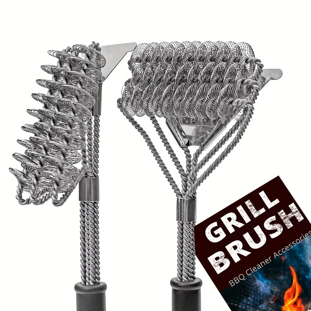 Safe Grill Brush Bristle BBQ Great Grilling Accessories Rust