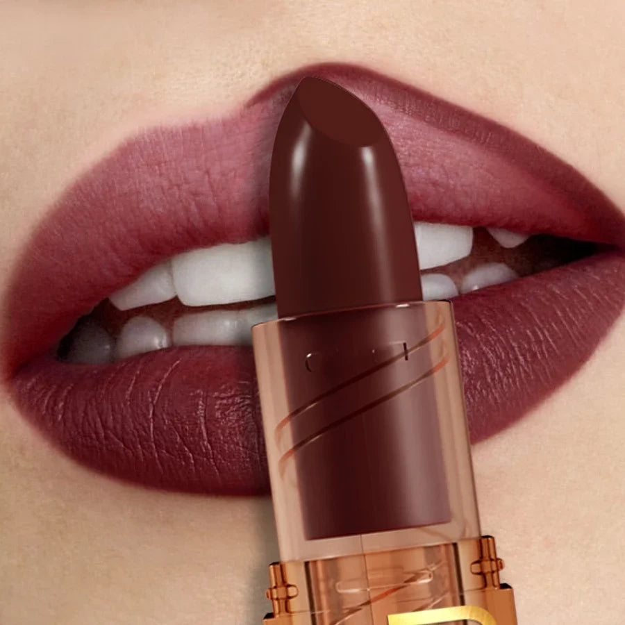KAFURUX Velvet Matte Waterproof Lipstick – Long-Lasting Lip Tint