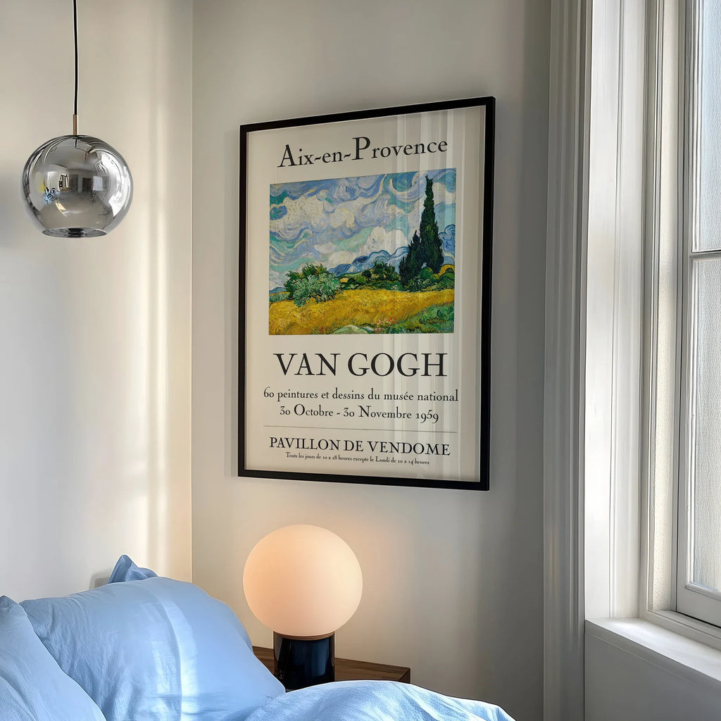 Van Gogh Aix-en-Provence Canvas Wall Art Print | Home Decor