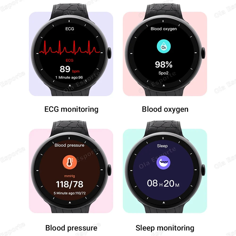 Ola Esporte Smartwatch – Bluetooth Calling & Fitness Tracker