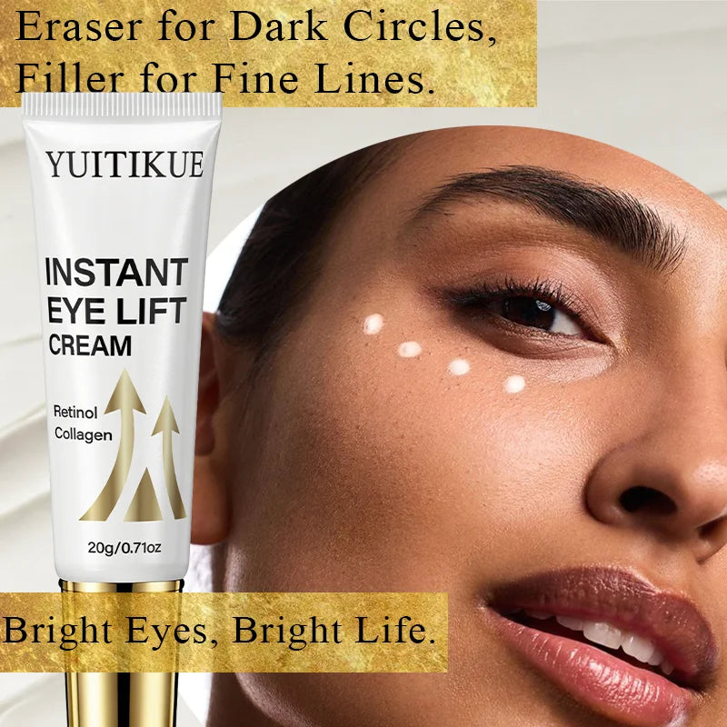 YUITIKUE Instant Eye Lift Cream – Retinol & Collagen Under-Eye