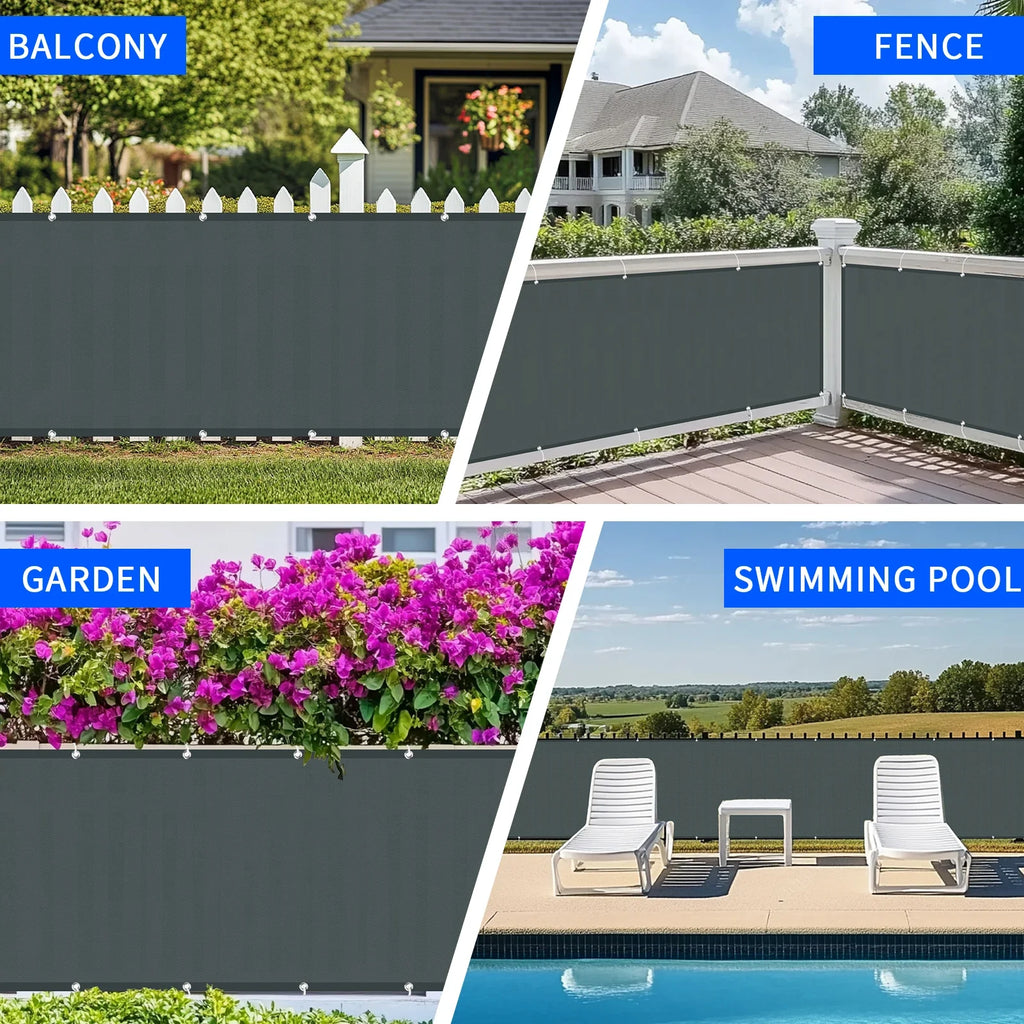 Waterproof Balcony Privacy Screen | UV & Wind Protection