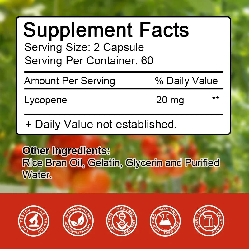 BEWORTHS Lycopene Capsules – Prostate & Bladder Support