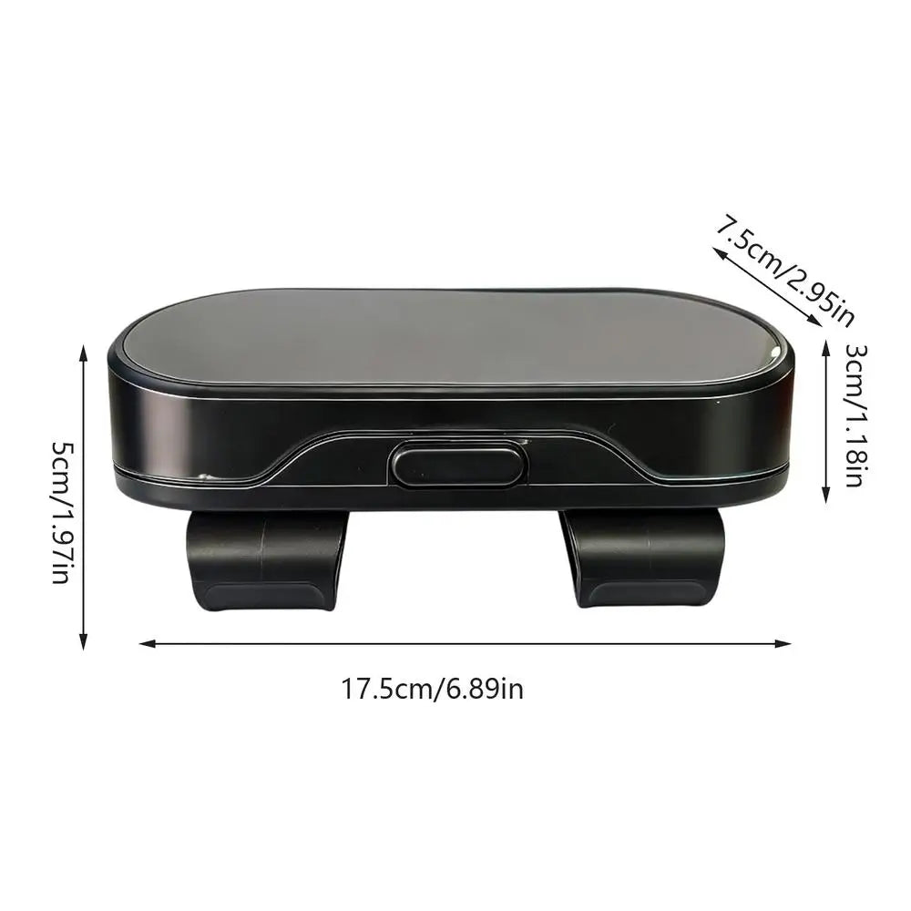 Car Sun Visor Sunglasses Holder & Eyeglass Case Organizer