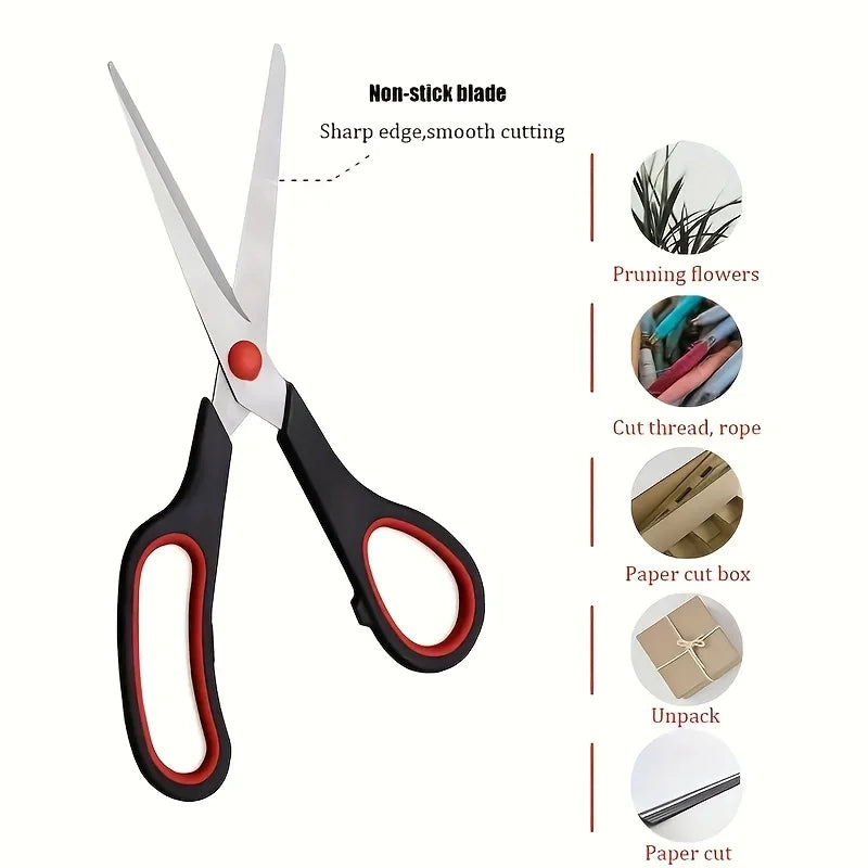 Stainless Steel Multi-Purpose Scissors – Home, Office & Craft