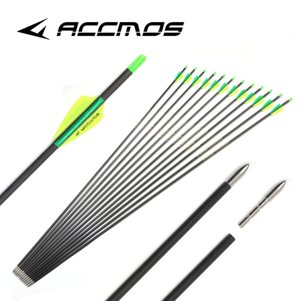 Pure Carbon ID ARROW Spine 250 300 350 400 500 600 700 800 1000