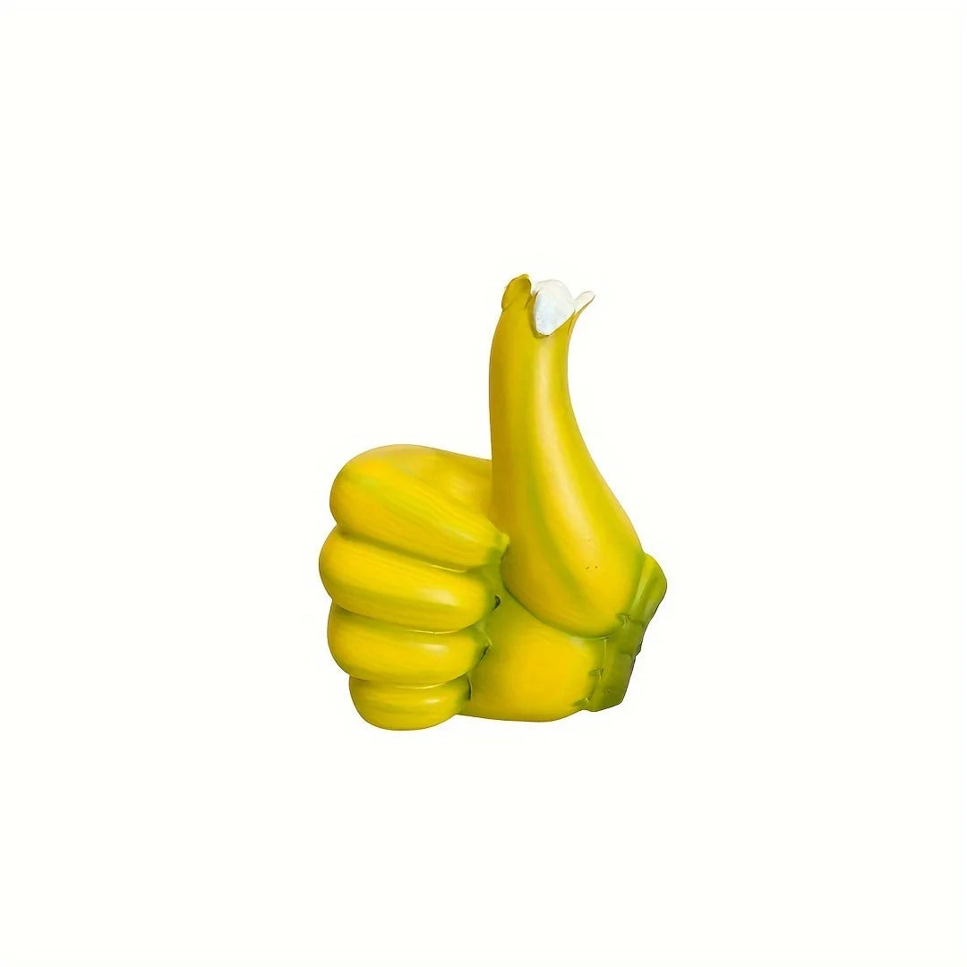 Creative Banana Points Like Hand Resin Crafts Decoration Home Decor
