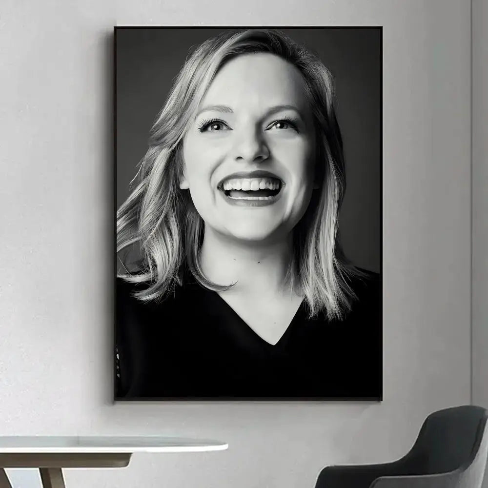 Elisabeth Moss HD Art Poster – Waterproof Sticky Wall Decor