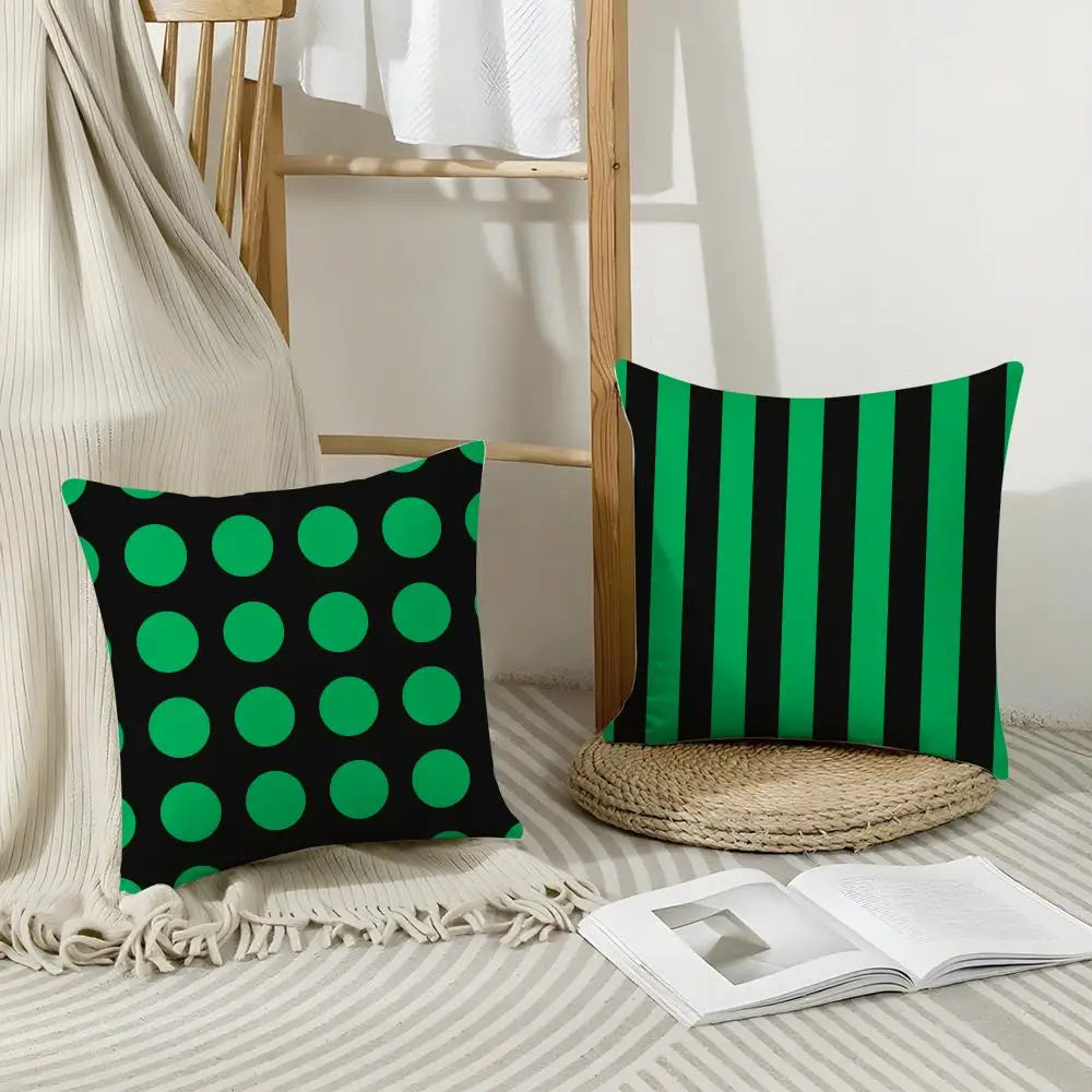 Linen Cotton Animal Print Cushion Cover | Hidden Zipper Pillowcase