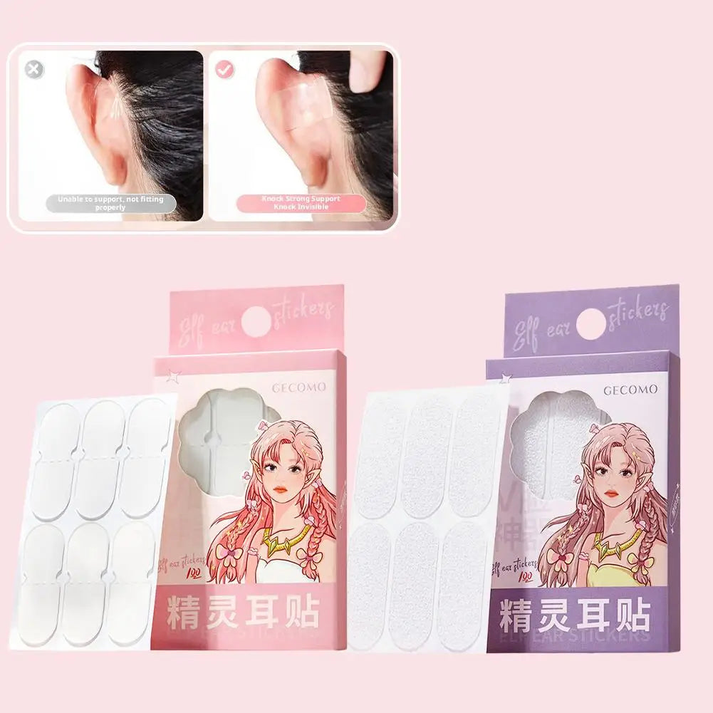 SADOER Elf Ear Patches – Invisible Waterproof Adhesive 18 Pcs