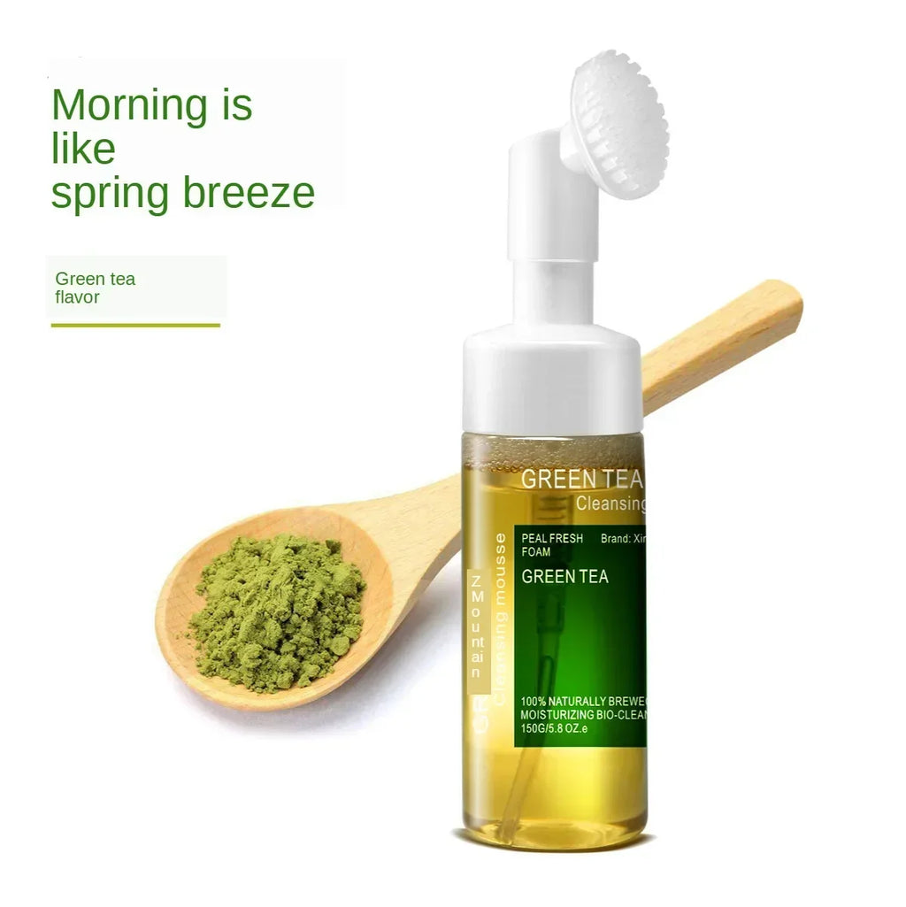 Green Tea Amino Acid Foaming Face Cleanser & Makeup Remover