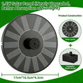 1.4W Solar Bird Bath Fountain Pump – 6 Nozzles & Crash Bars