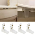 2-Pack Toilet Seat Stabilisers – Anti-Slip Bumpers for RV & Home