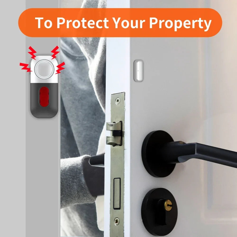 Home Security Burglar Alarm Wireless Door Opening Anti Theft Intruder