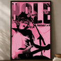 Band H-Hole Self-Stick HD PVC Wall Art Poster – Waterproof Decor