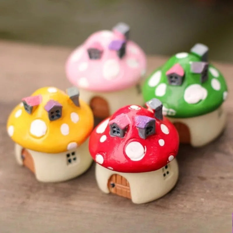 Mini Resin Moss Micro Landscape Decor Outdoor Fairy Miniature Garden