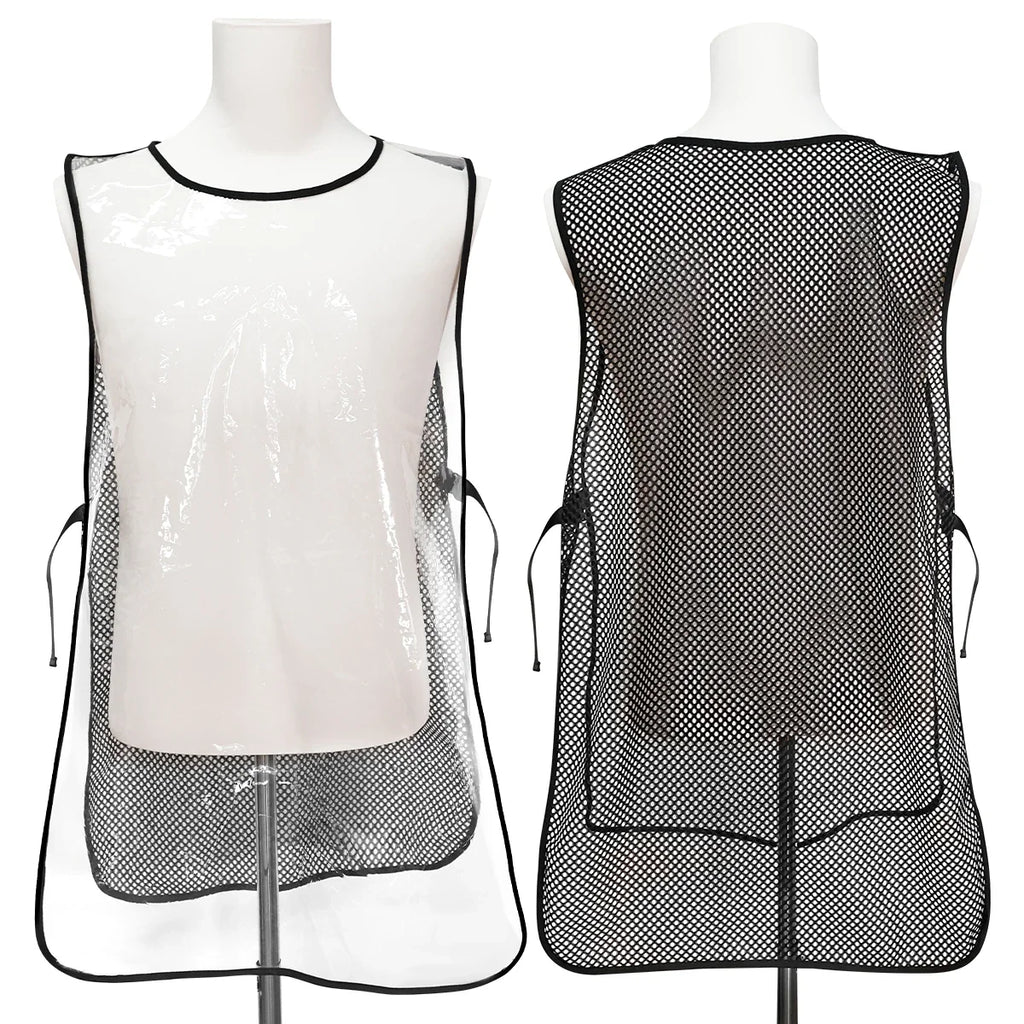 Waterproof Sleeveless Salon Apron | Adjustable Breathable Mesh Back