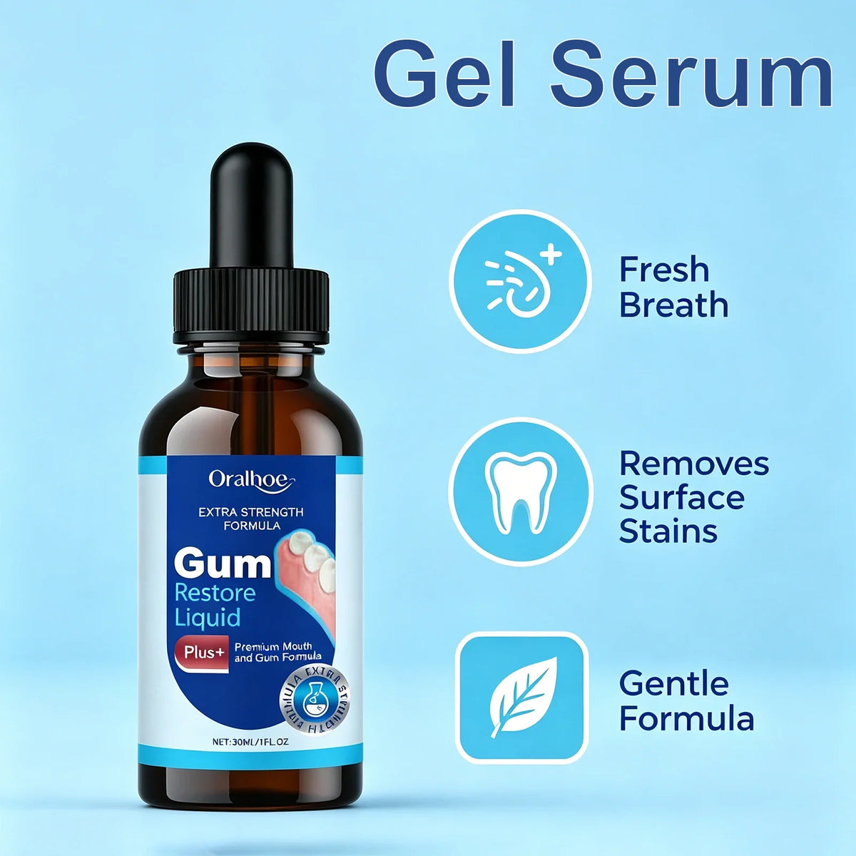 30ml Gum Care Oral Drops – Fresh Breath Daily Mouth Rinse