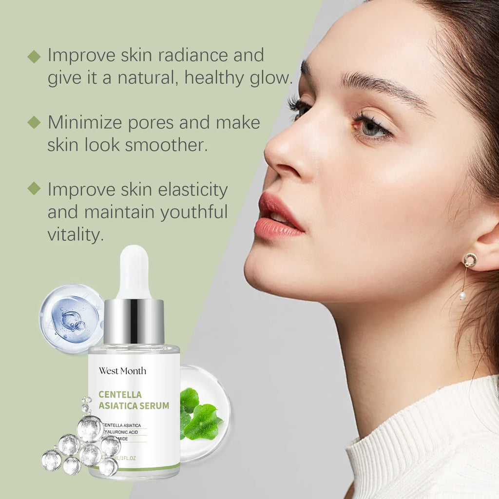 West Month Centella Asiatica Facial Serum | 30ml Hydrating Essence