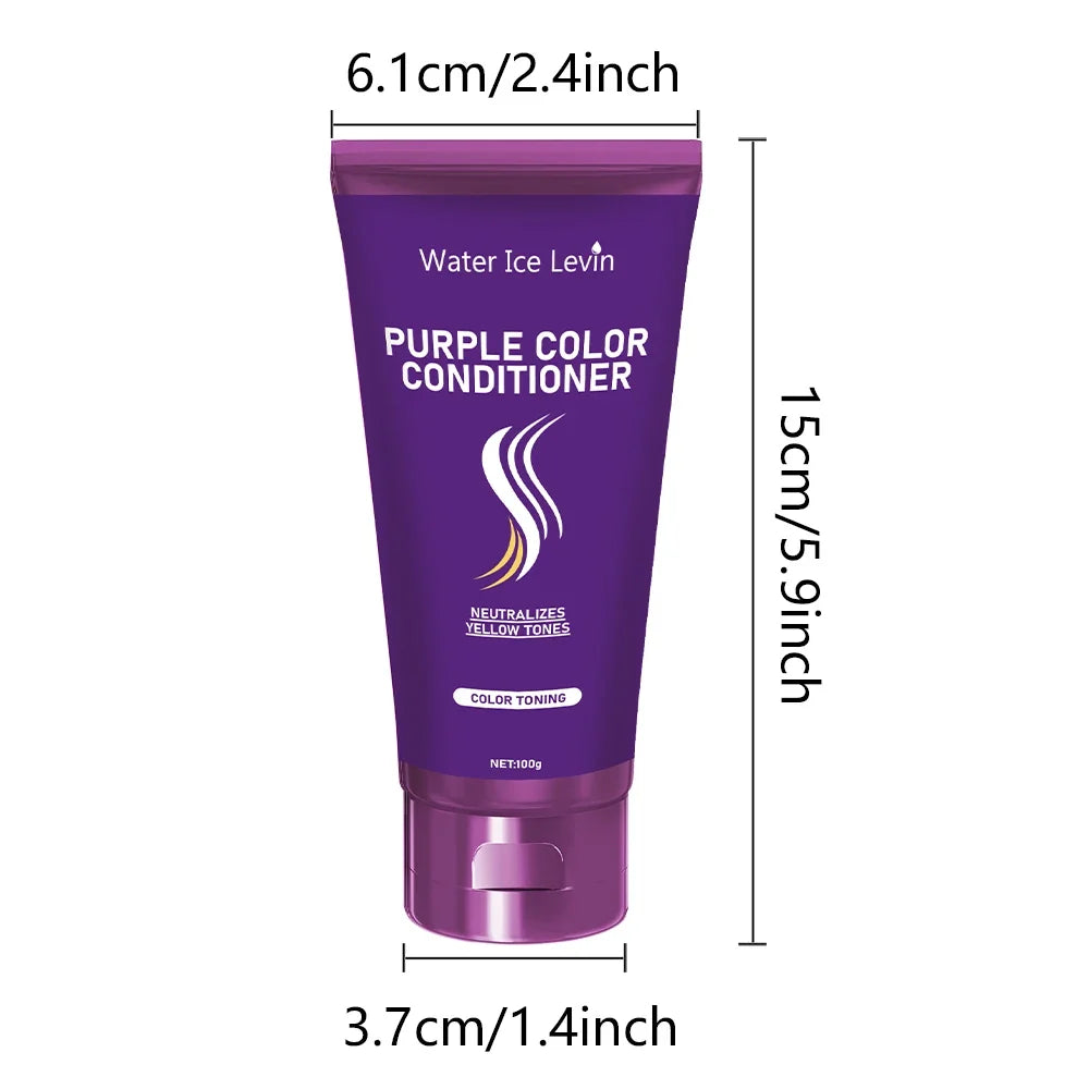 Purple Keratin Hair Mask – Repair Dry Frizzy Damaged Hair