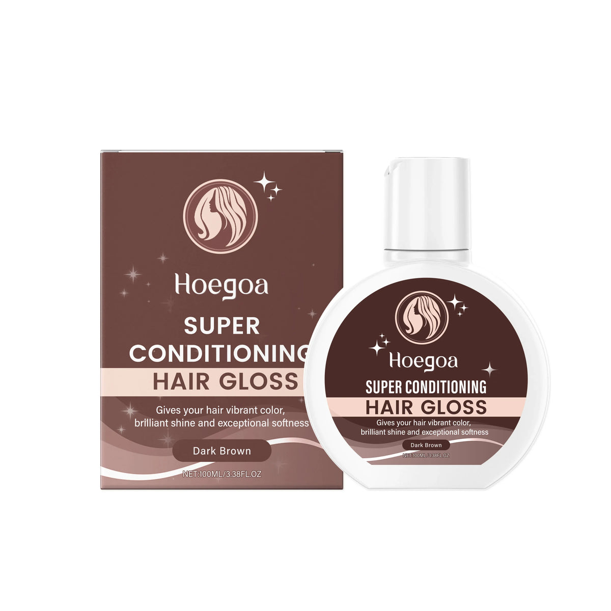 HOEGOA Hair Gloss Color Conditioner – Shine & Nourish 100ml