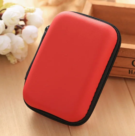 Organizing Storage Bag Data Cable Phone Charger Headphone Zipper