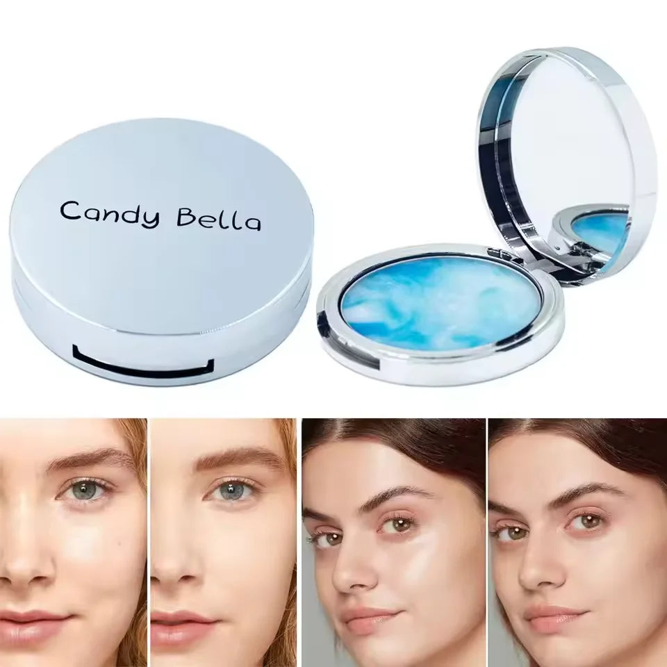 LUXURYTO Violet Cream-to-Powder Contour Shimmer Pressed Powder