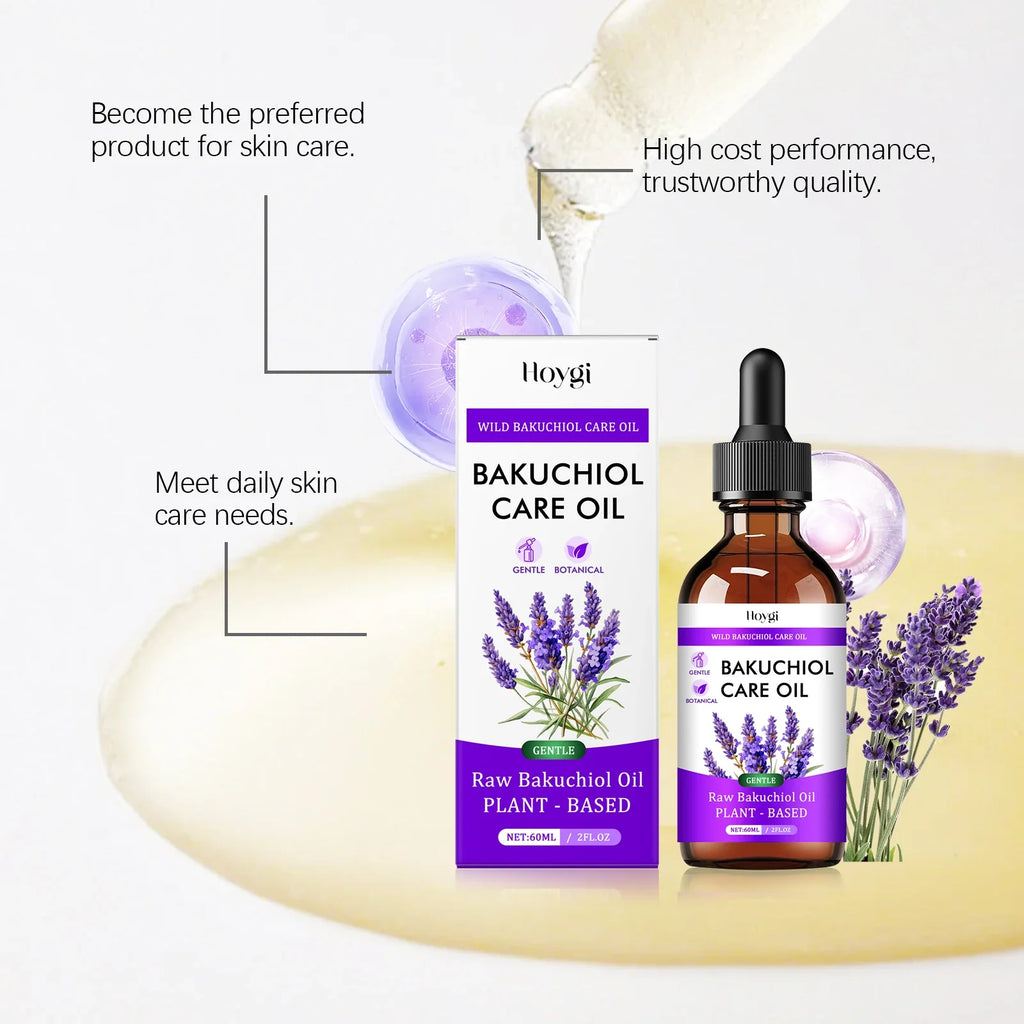Hoygi Bakuchiol Lavender Face Serum Oil 60ml | Fine Lines