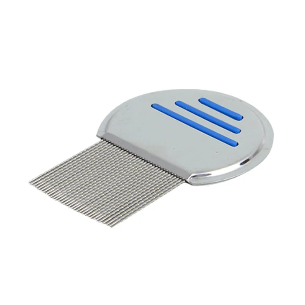 Stainless Steel Lice Comb | Fine Metal Teeth Nit Removal