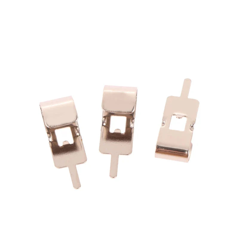 50 Pcs Spring Steel Battery Clips for 18650 Holder Contacts