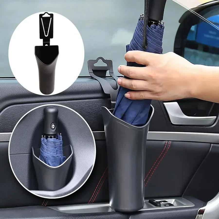 Car Hanging Trash Can – Compact PP Waste Bin for Auto