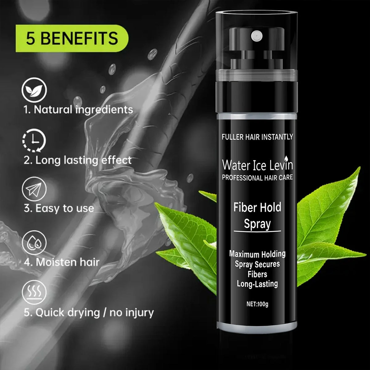 Fiber Spray 100ml – Volume, Texture & Fullness All Hair Types
