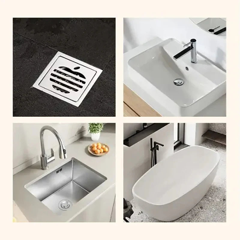 Bear 2-in-1 Floor Drain Cover – Odor Proof Silicone Mat