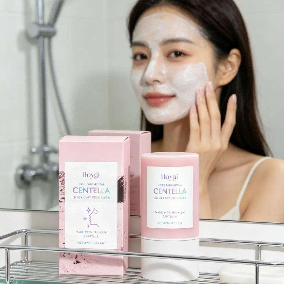 Hoygi Centella Clay Stick Mask – Pore Minimizing & Moisturizing