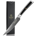 Sunnecko 5" VG10 Damascus Steel Steak Knife – HRC60+