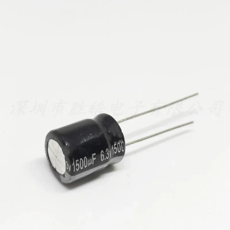 NioCen 6.3V 1500µF Audio Electrolytic Capacitors 8x20mm 30-50 PCS
